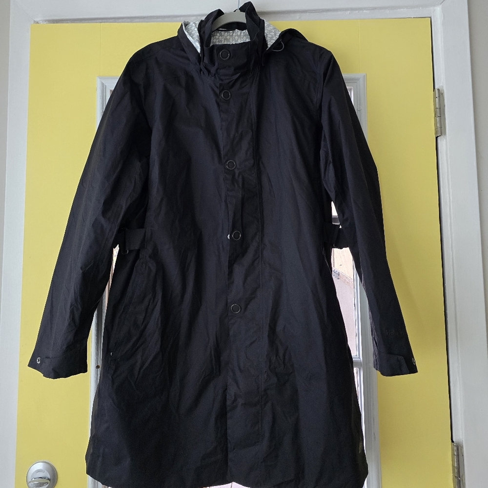 Womens REI Black Rain Jacket 3X